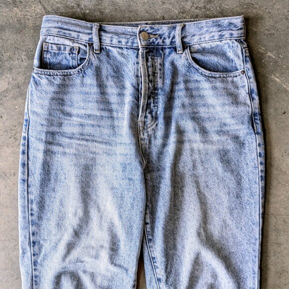 Pacsun High Rise Straight Jeans Blue Denim size 28 - Picture 3 of 10